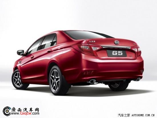 比亞迪 比亞迪G5 2014款 基本型