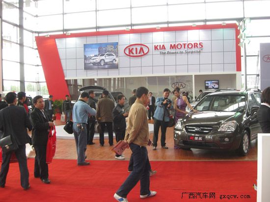 2009年南寧國際車展進口起亞汽車